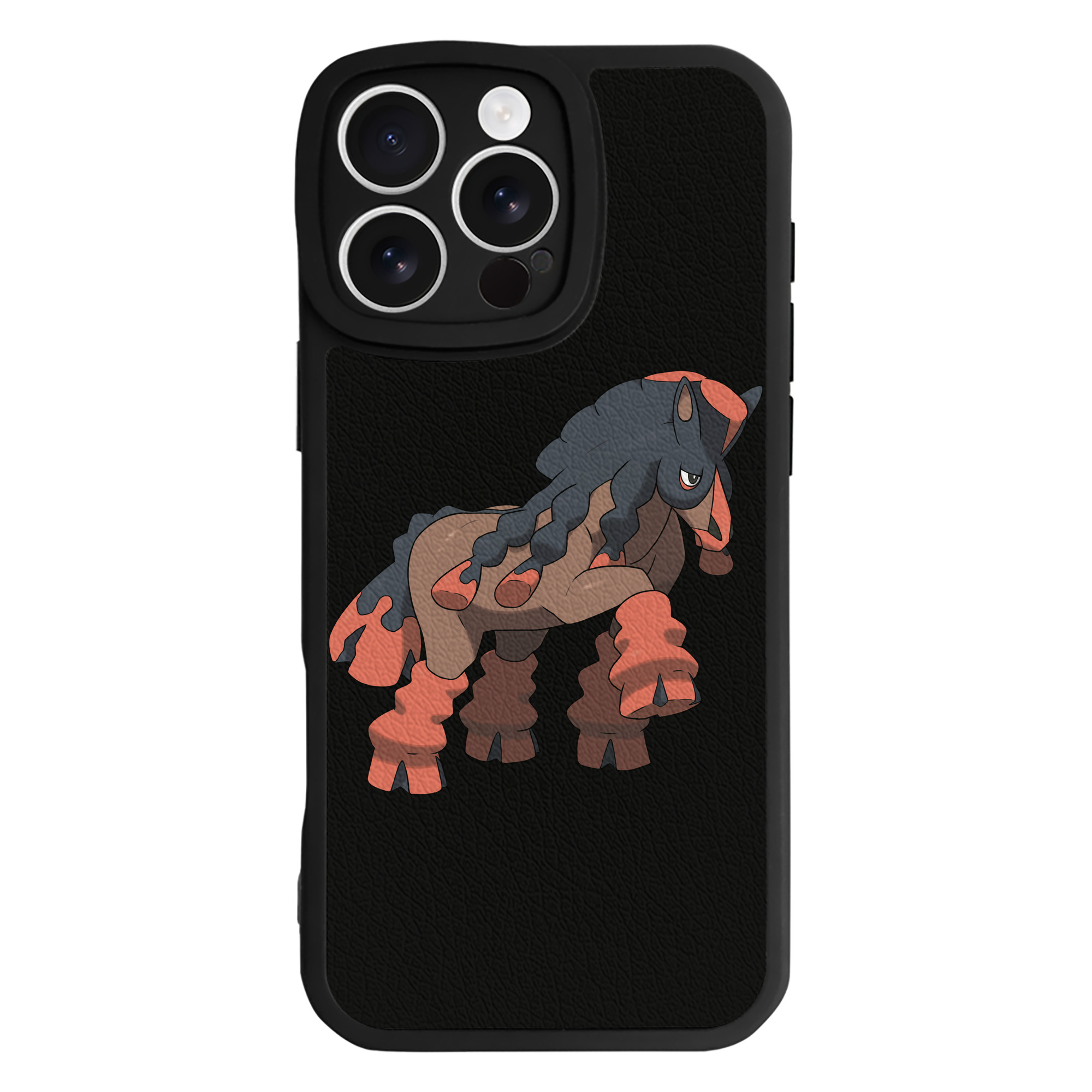 （画像用） ポケットモンスター Pokémon 【iPhone 16シリーズ対応】シリコンスマホケース（レザー調） 材質：シリコン